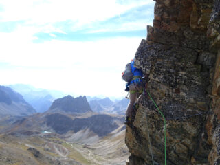 Traverso iniziale di L5 (foto mgulliver)