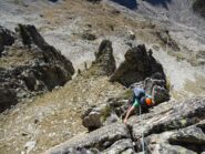 Belle fessure nella seconda parte di cresta