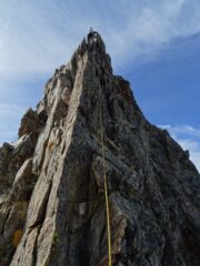 Spigolino per l'anticima di Peirabroc