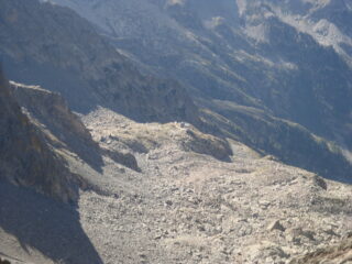 rifugio dal colle Detriti