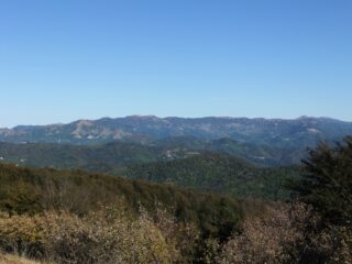 Panorama verso la dorsale dell' Antola