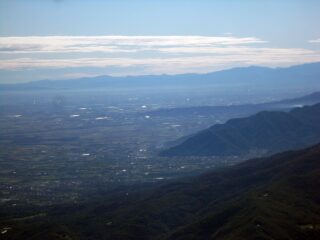 vista sulla pianura 