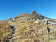 il Pizzo spunta dietro l'anticima