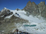 Cresta vista dalla spalla della Kurz