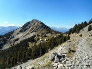 in discesa verso la Cochette 