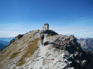 l'arrivo all'Osservatorio