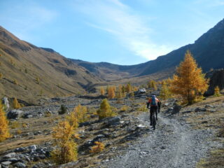 vista sull'alta Valle Thuras