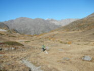 la discesa nel Vallone Buffère