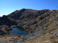 Laghetto Panè a cuoricino e la cresta percorsa