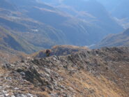 Crestina per l'ometto di vetta