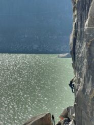 Fessura Perucca e livello del lago