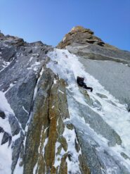 La cordata davanti a noi sul secondo tiro