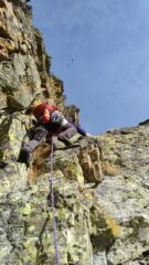 ultimi sforzi nella rampa finale..