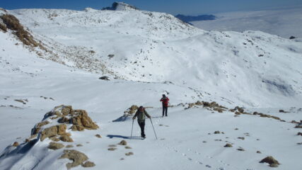 salendo verso la Punta Sommeiller