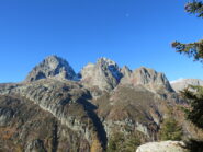 Bella visuale sulle Aiguilles Rouges, arrivando in cresta