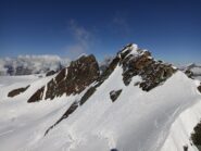 La facile cresta dell'Orientale vista dal Gendarme