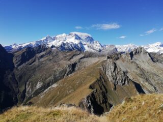Monte Rosa dalla cima
