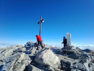 In cima con un po' di ghiaccio