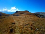 Verso Cima PIan Comune (in fondo le Saline)