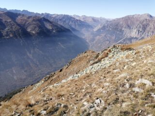 Vista verso alta Valle Stura