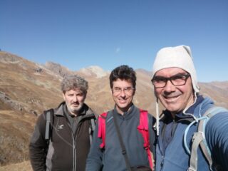 Selfie sul Cappel con in lontananza la Marchisa