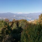 Panorama su Lago d'Orta e Monte Rosa