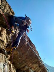 il superamento del passaggio chiave (del quinto tiro)