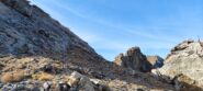 La vera cima dai piedi dell'anticima