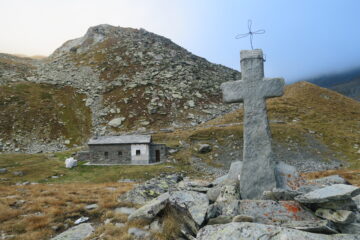 in arrivo al bivacco