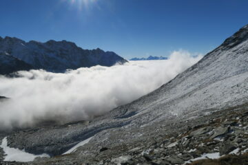 sopra il mare di nebbia