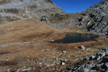 Il Lago Lammer salendo al Colle di Loo