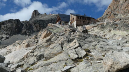 arrivando alla Cabane d'Orny