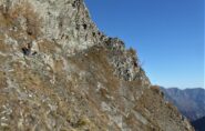 Salendo dopo il Colle della Croce