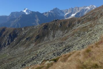 Panorama sulle cime dalla quota 2305 m