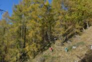 Superamento di uno dei tanti valloncelli