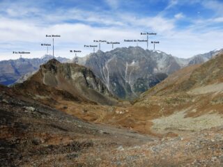 dal colle verso il vallone di Verdona