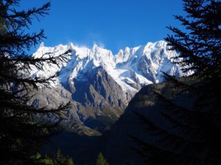 Dal Dente alle Jorasses, in veste Himalayana.