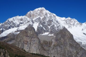 Il Monte Bianco dalla cima.