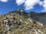 Quasi in cima al poggio, vista sulle Quattro sorelle