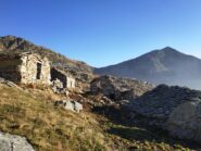 Alpe Beccua e sella tra verzel e Quizeina.