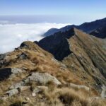 La cresta Beltrando vista dal Rama.