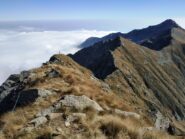 La cresta Beltrando vista dal Rama.