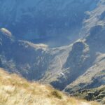 Il Lago della Vecchia dal colle Chaparelle