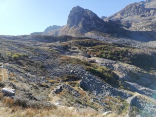 Parte alta della mulattiera