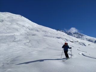 In discesa verso Bessen Haut