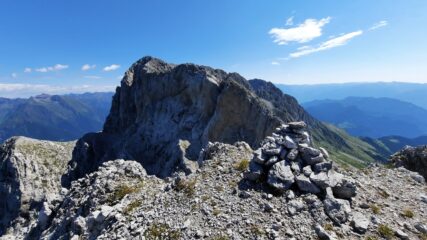 Sulla cima della Presolana di Castione