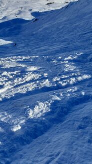 Farina pressata nella parte alta