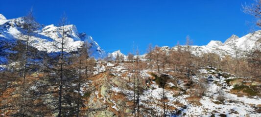 prima neve sopra Grange Sorina