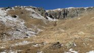 In salita verso il colle