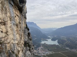 Vista sul lago di Toblino 